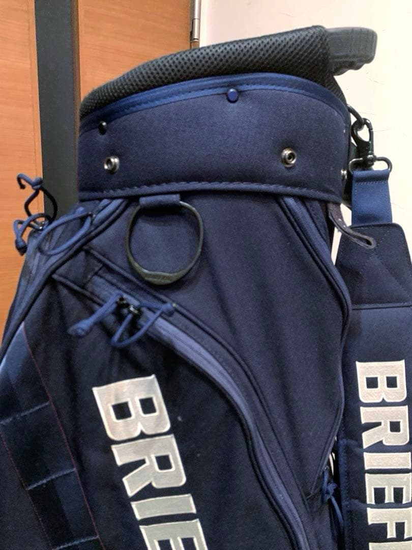 ブリーフィング　ゴルフ　briefing キャディバッグ　CR-5 ネイビー