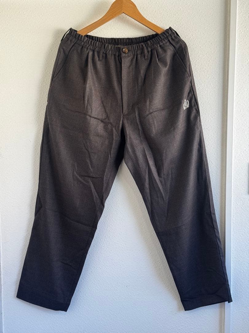 メンズウェア 8G SHOOT ONE TUCK WOOL BLEND PANTS BROWN