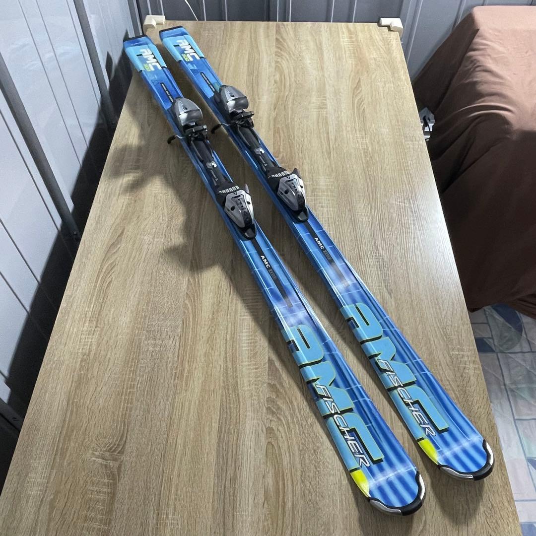 FISCHER（フィッシャー）160cm希少カラースキー板スキーセット