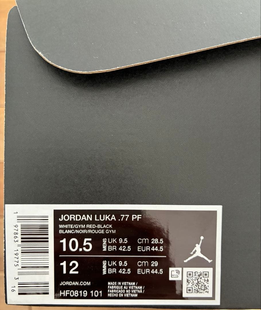 シューズ(男性用) HF0819-101 JORDAN LUKA.77 PF