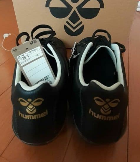 hummel サッカースパイク　ブラック25.5cm