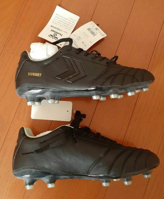 hummel サッカースパイク　ブラック25.5cm