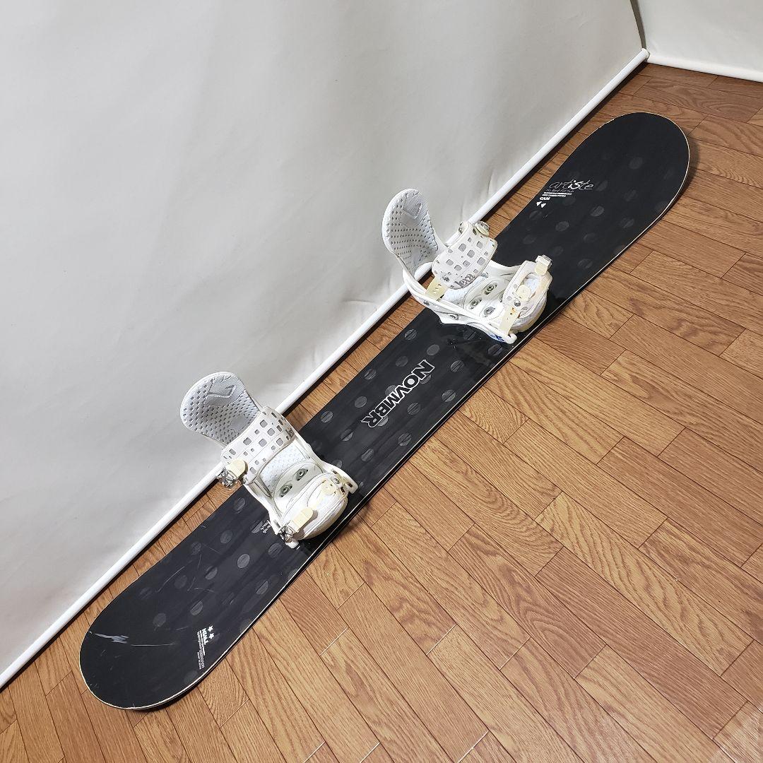 NOVEMBER BURTON 142cm スノーボードセット