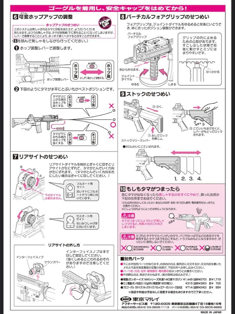 美品　マルイ カスタム品　SOPMOD M4 電動ガン　ボーイズ　リスバージョン
