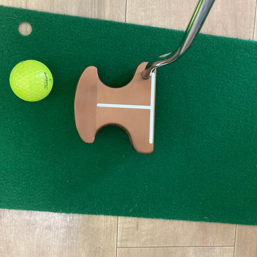 ブラウン パター ラバーグリップ