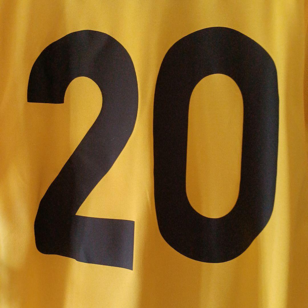 【サイン入り】メッシーナ　サッカーユニフォーム 柳沢敦 #20 鹿島アントラーズ