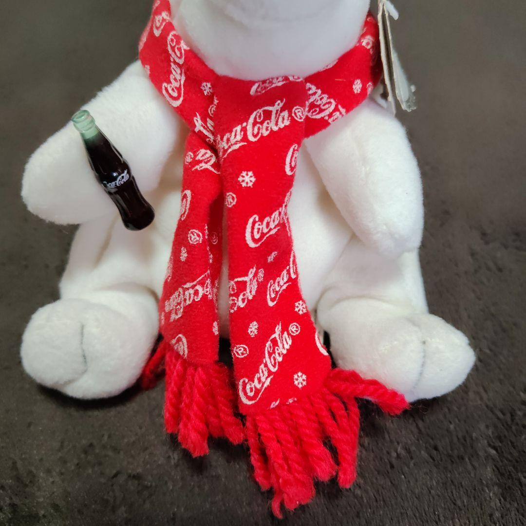 希少　レア　Coca-Cola ぬいぐるみ 白いクマ　平成初期