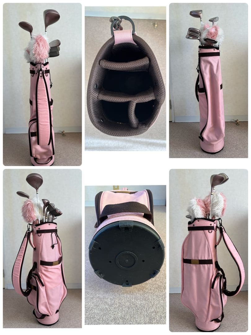 marumanFIGARO 統一レディースゴルフクラブ7本セットキャディバッグ付