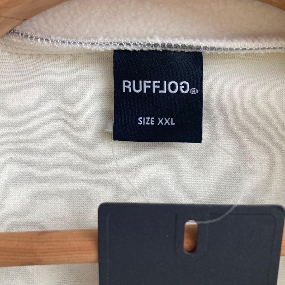 新品！RUFFLOG ラフロッグ　フリースジャケットゴルフウェア　XXL