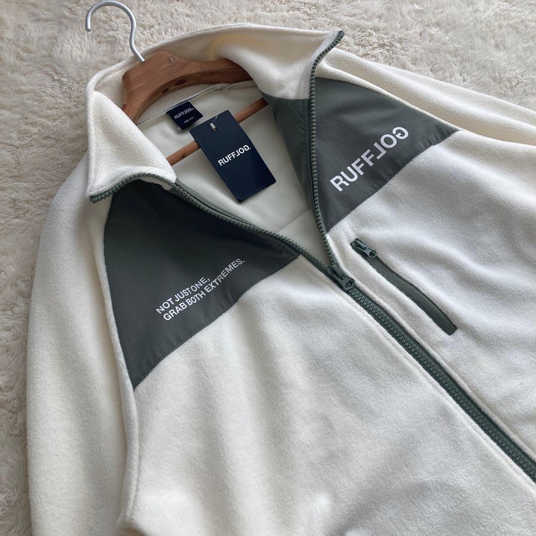 新品！RUFFLOG ラフロッグ　フリースジャケットゴルフウェア　XXL