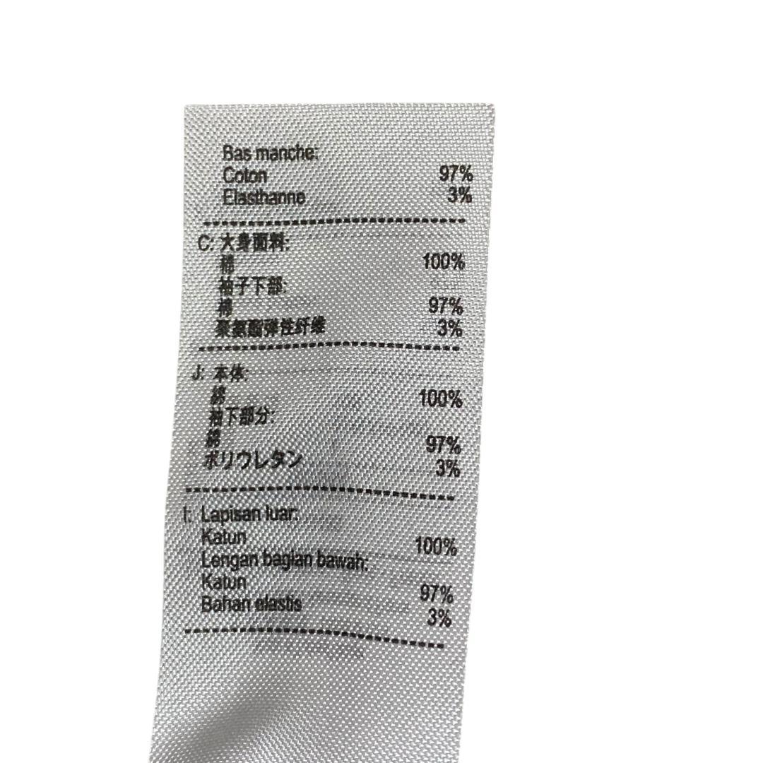 LACOSTE ラコステ 半袖 ポロシャツ L ブラック 総柄 メンズ ゴルフ