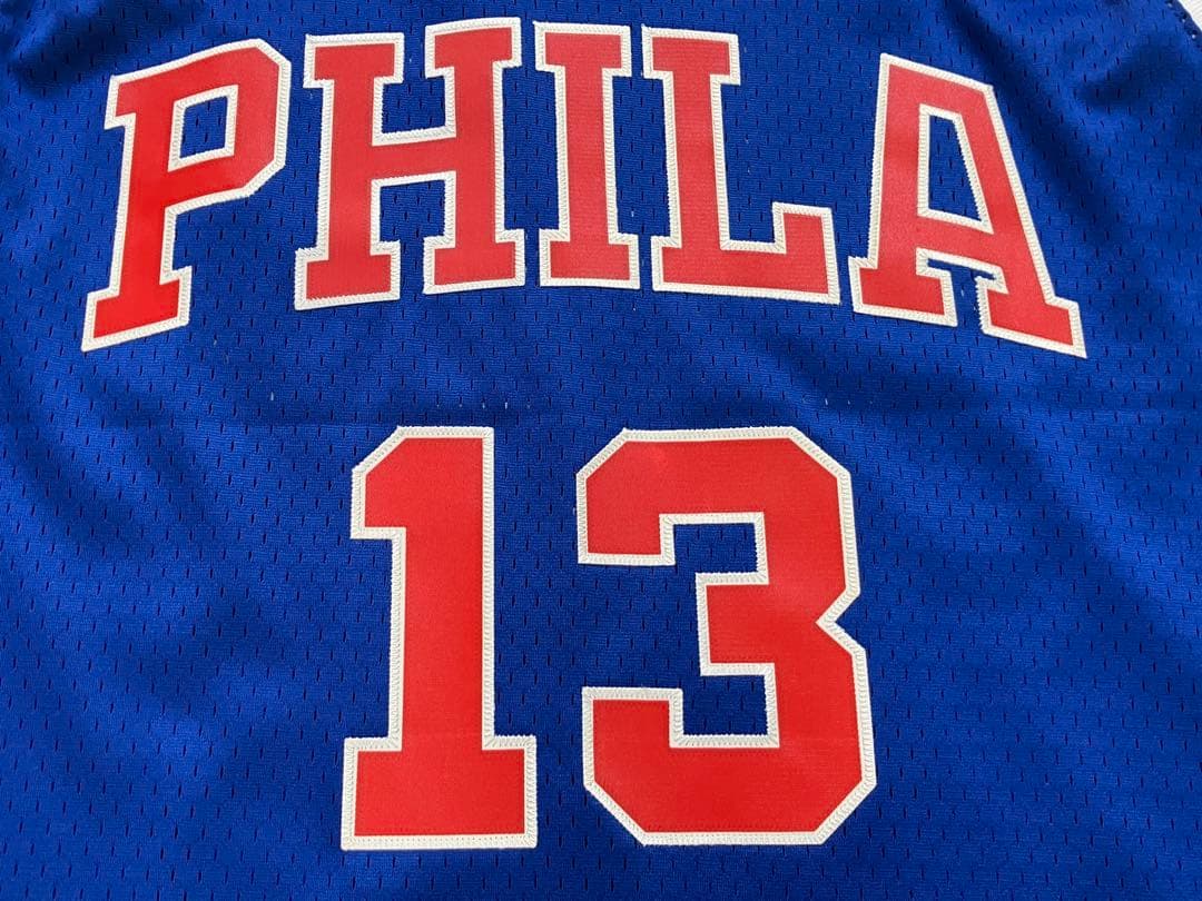 NBA 伝説 76ers　ウィルト・チェンバレン　ユニフォーム　シクサーズ