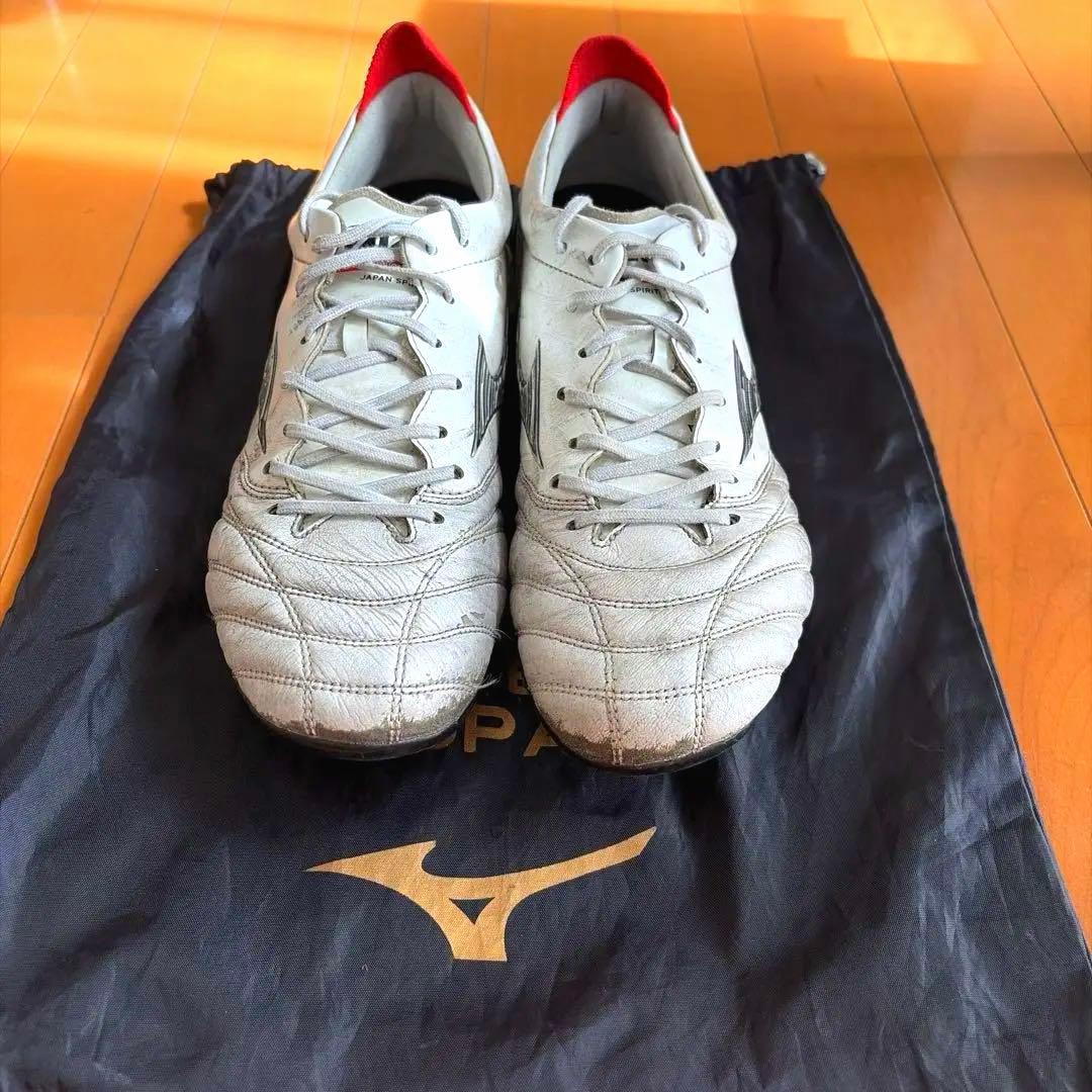Mizuno モレリアネオ3 27.0cm 白　袋付き
