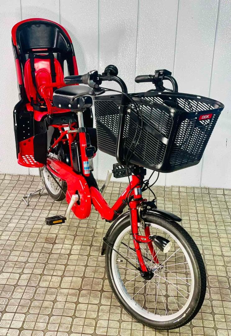 【PANASONIC】20インチ子供乗せ電動自転車ギュット2942