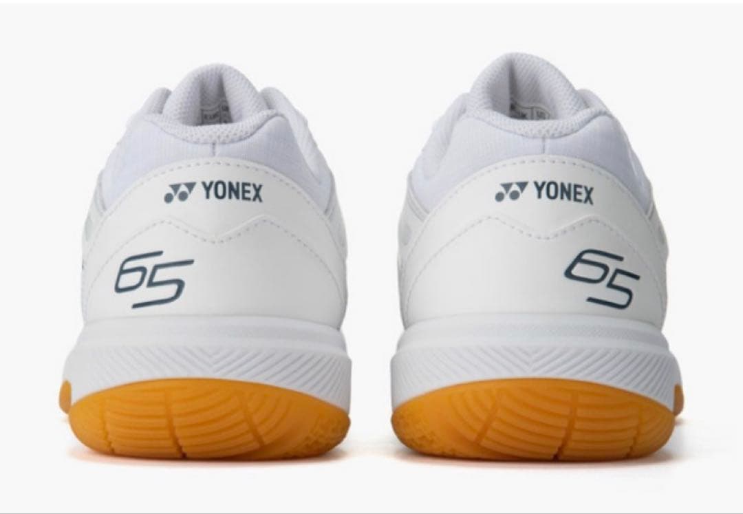 新品YONEX SHB65Z4S スリム ホワイト バドミントンシューズ24.0