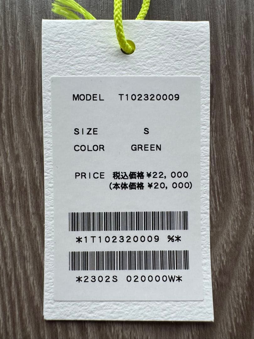 新品未使用　TFW49 長袖　モックネック　サイズS