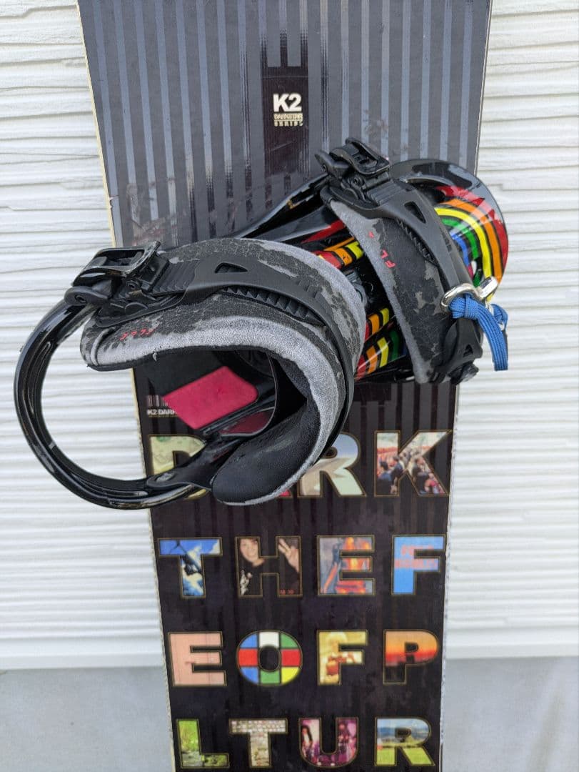 K2 スノーボード　FLUXビンディング　セット
