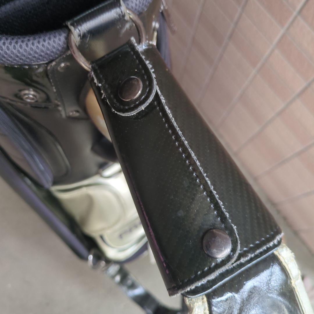 PRGR プロギア キャディーバッグ ブラック、シルバー