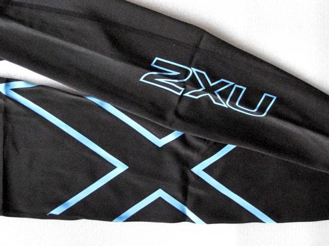 2XU メンズ ランニングパンツ コンプレッション L ブラック/ブルー