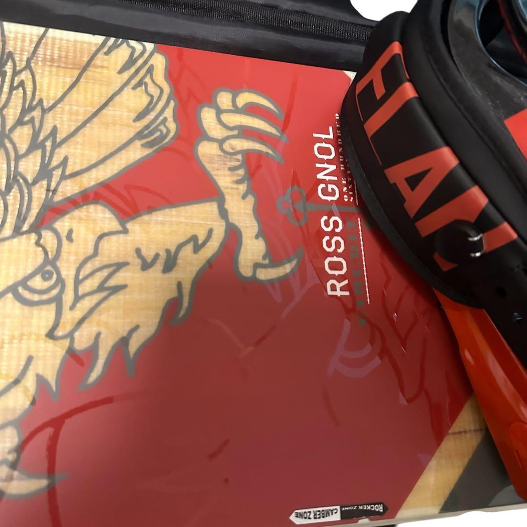美品✨　ROSSIGNOL スノーボード　板　ケースセット　165㎝
