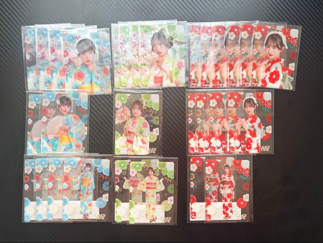 CANDY TUNE 浴衣 クリアトレカ バラ売り可 34枚