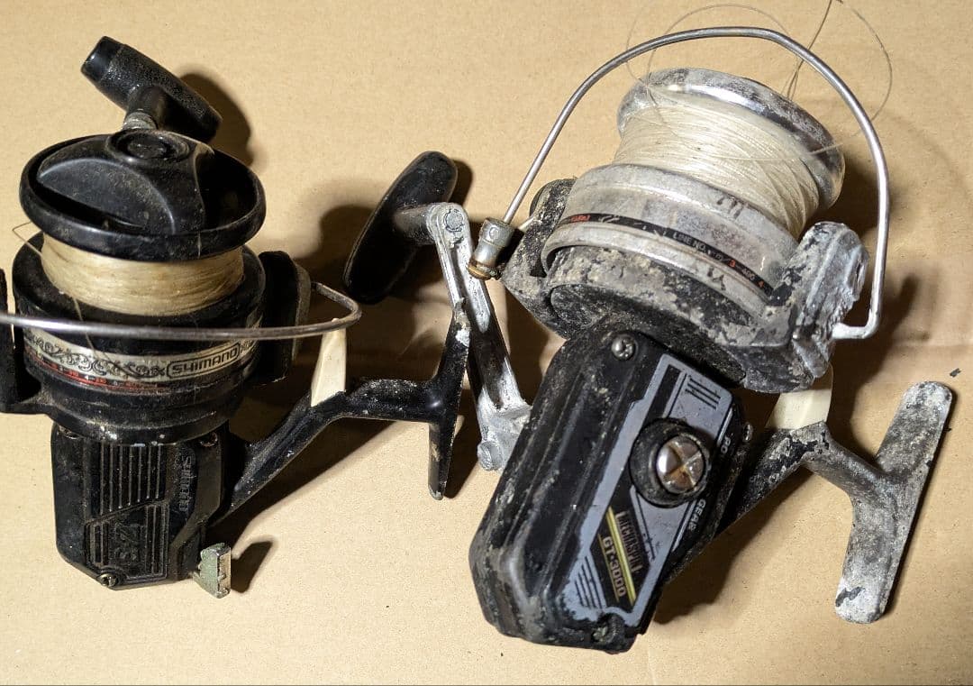 ジャンクリール大量 / SHIMANO RYOBI DAIWA