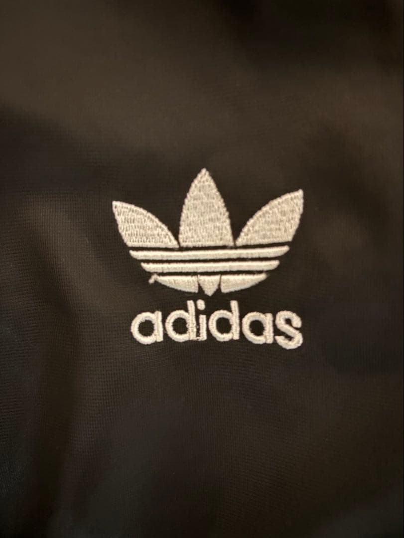 《ビンテージ品》90s adidas ブラック ジャージジャケット 最終価格