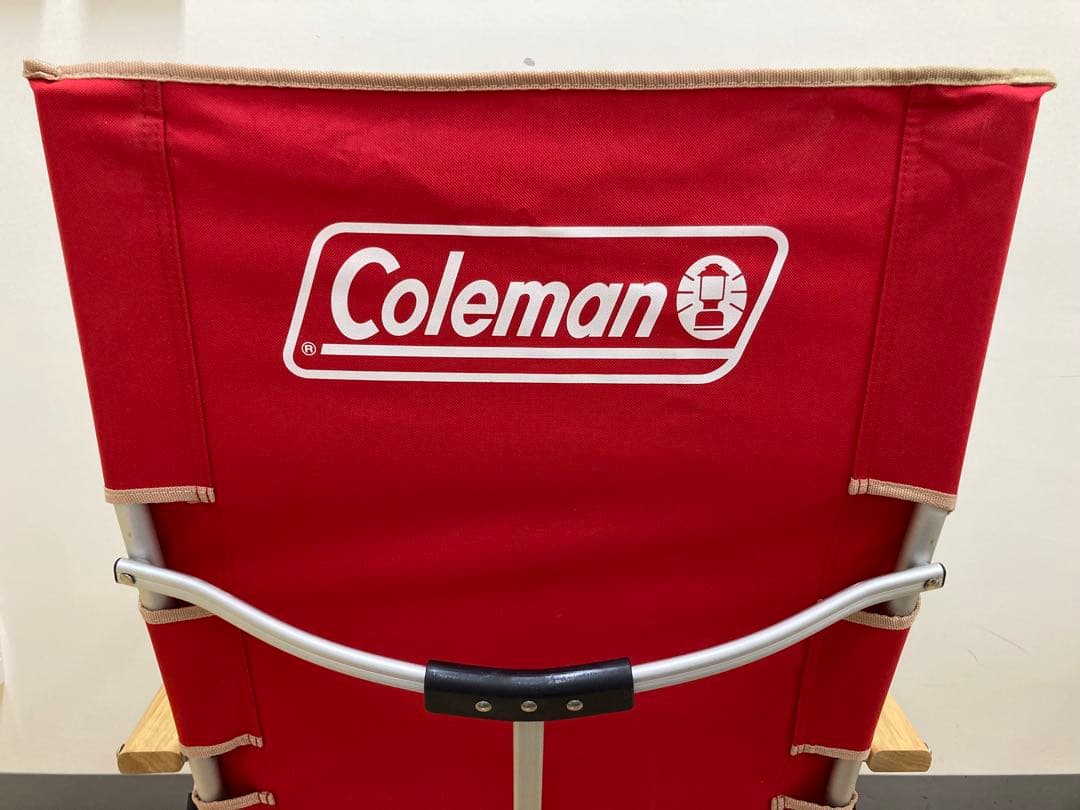 【値下げ相談可】Coleman レイチェア　赤.緑のセット