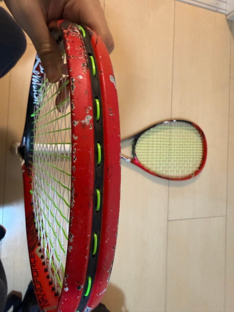 YONEX ナノフォース8v Rev 2本セット