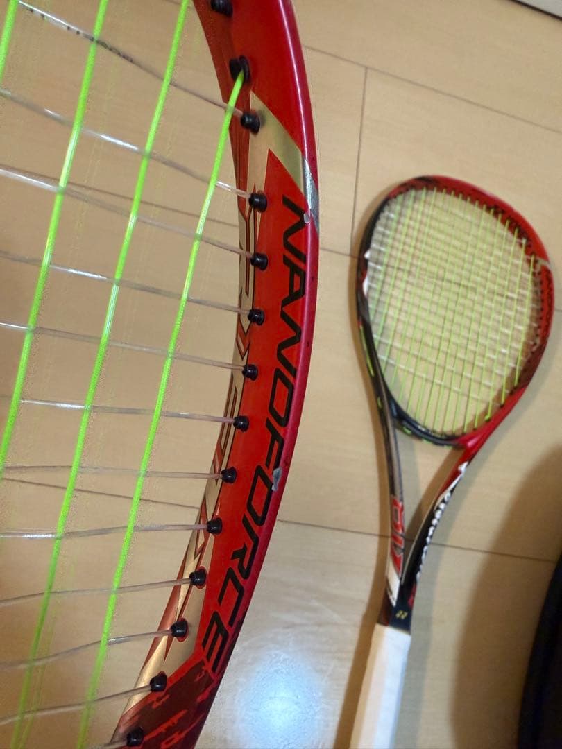 YONEX ナノフォース8v Rev 2本セット
