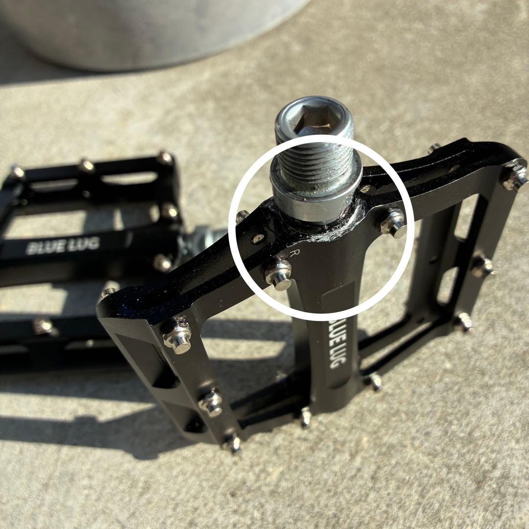 BLUE LUG shark pedal ブルーラグ シャークペダル 黒