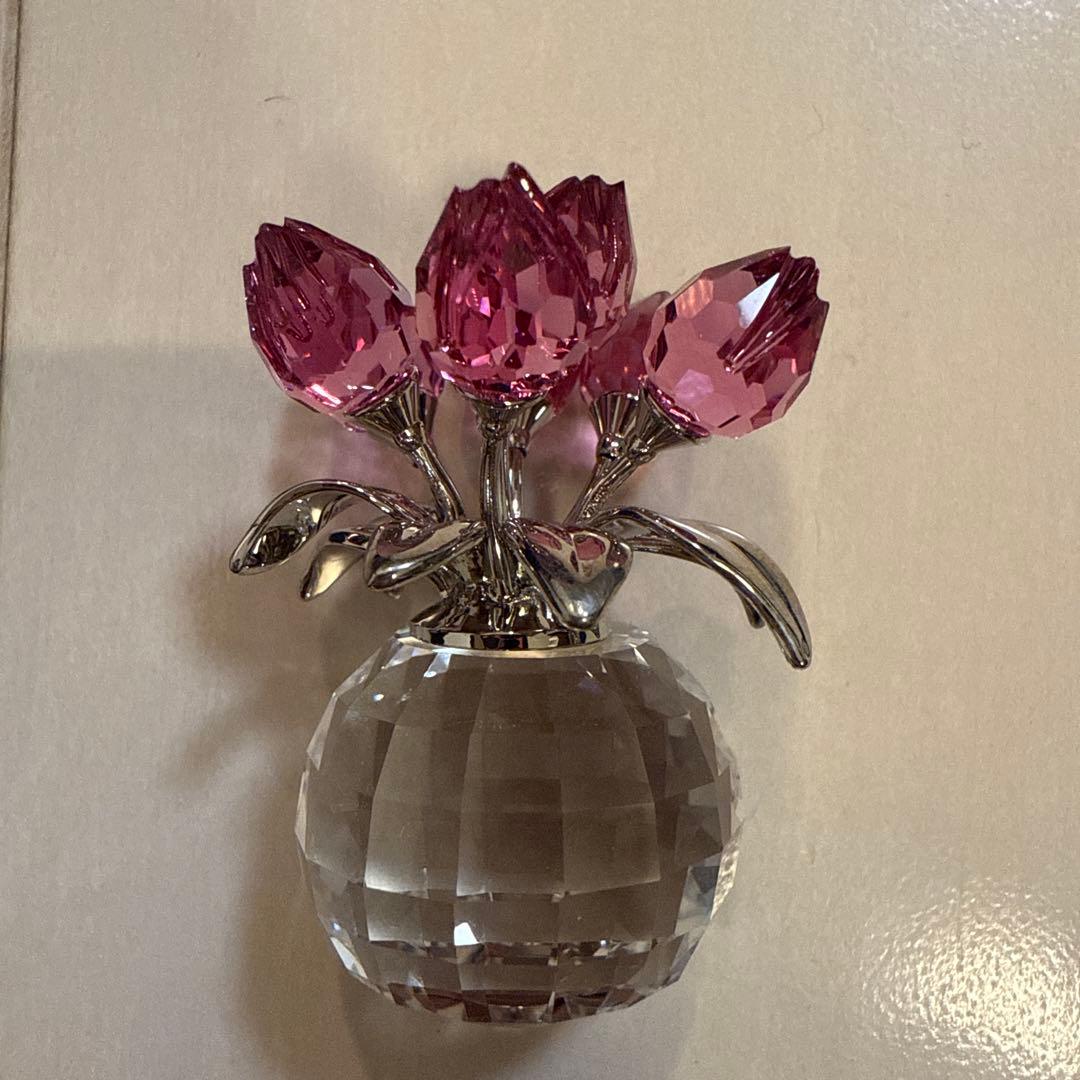 SWAROVSKI クリスタル チューリップROSE 626874スワロフスキー