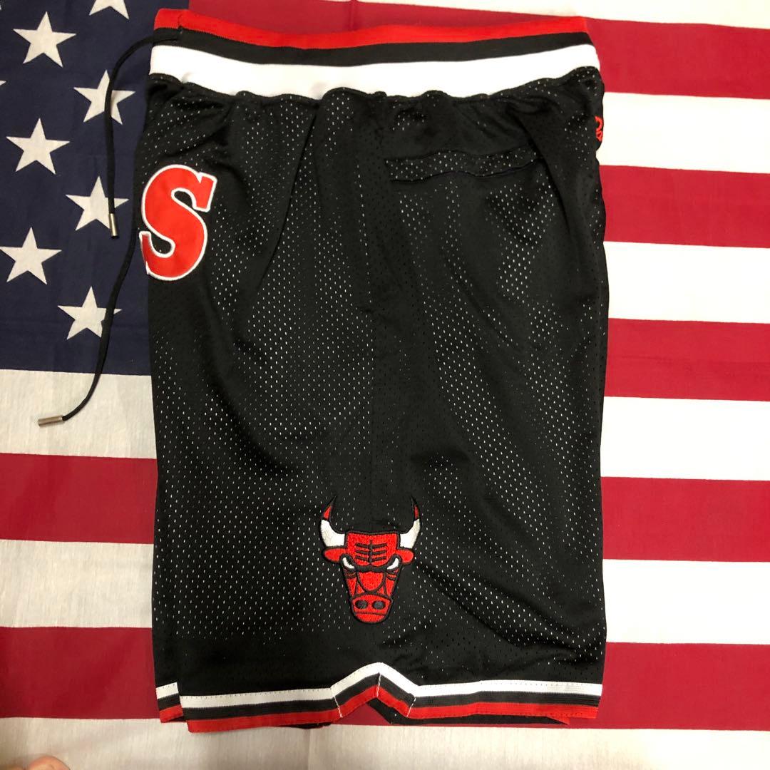 CHCAGO BULLS バスケットボールパンツ 黒