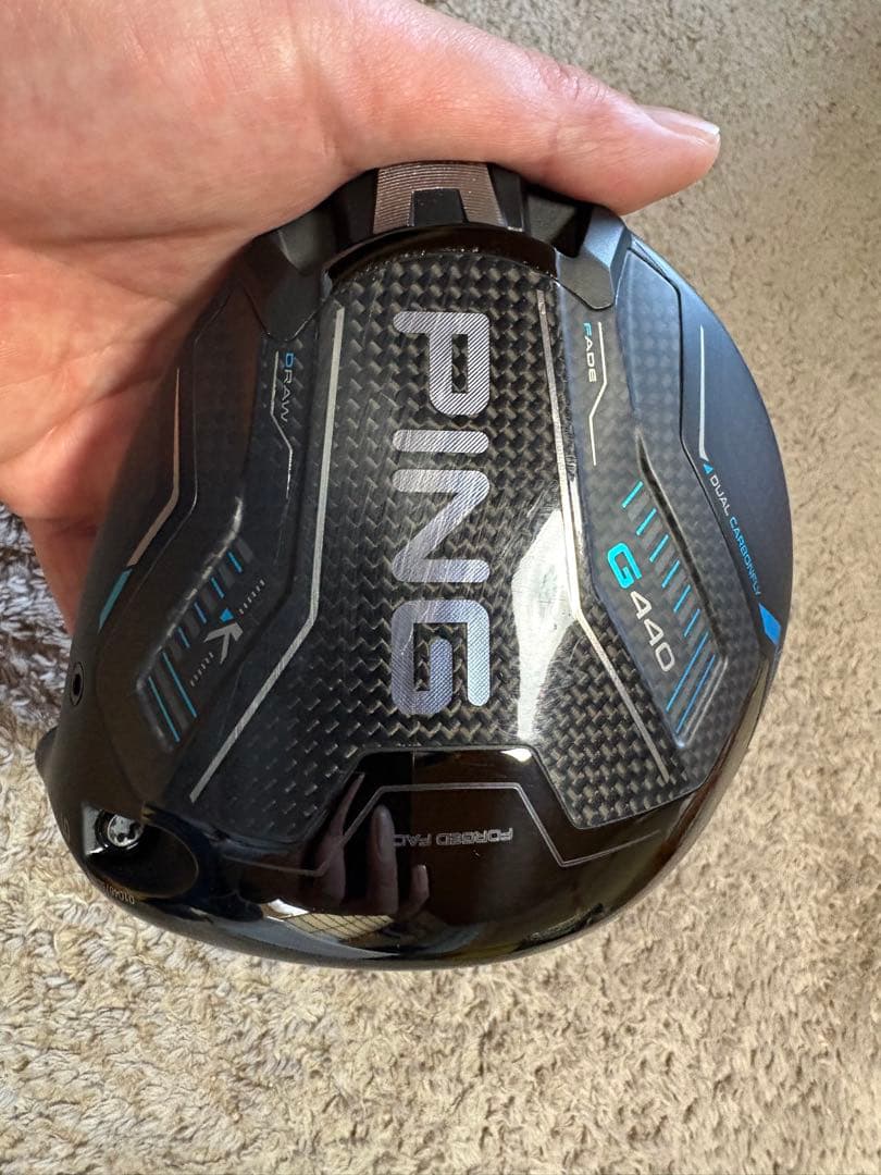 PING G440 Kドライバー 9度 ヘッドカバー付き (ヘッドのみ販売)