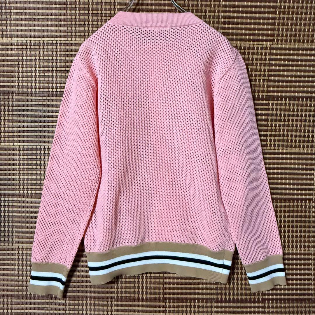 M・U SPORTS スポーティメッシュ長袖ニットジャケット 定価¥39600