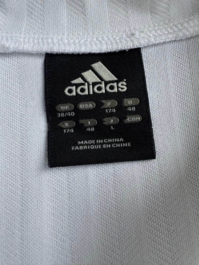 adidas トレーニングウェアセット Lサイズ ホワイト