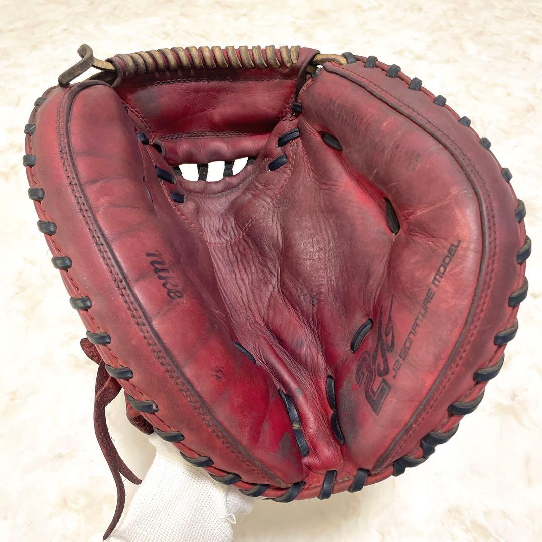 ⚾️ナイキ　シグネチャーモデル　軟式キャッチャーミット　JOH　城島健司　赤