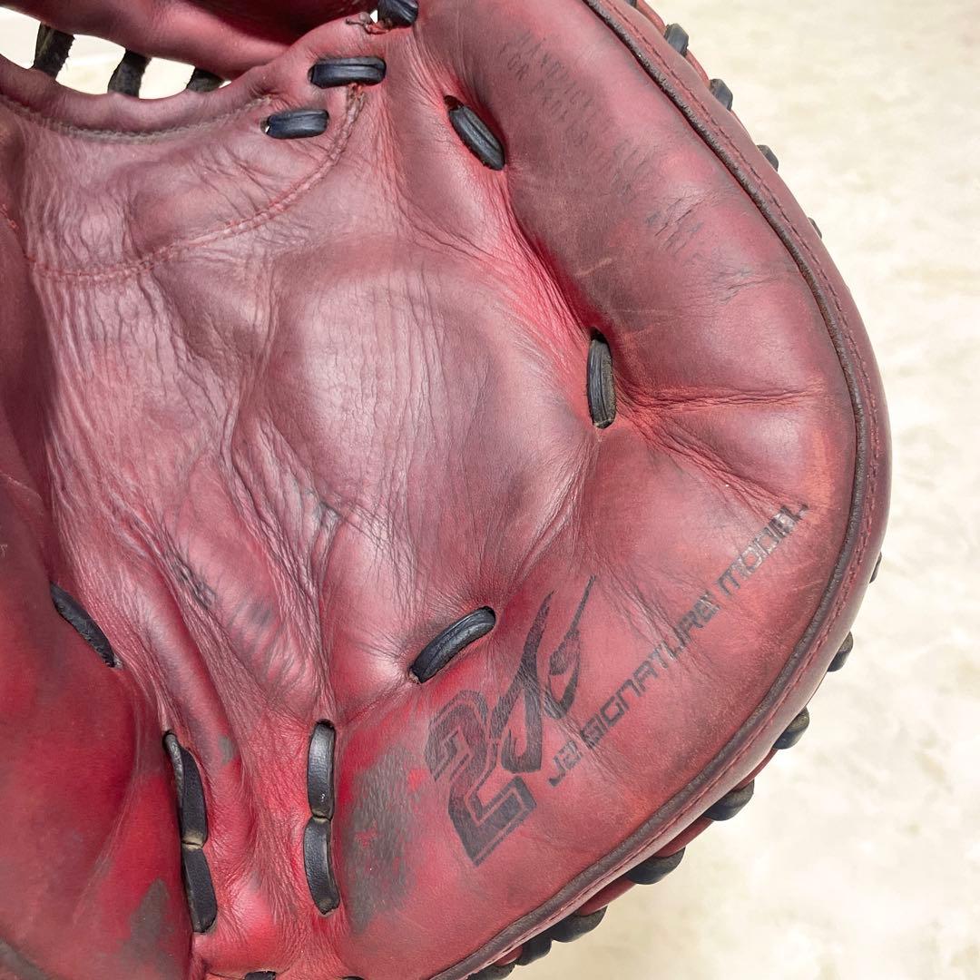 ⚾️ナイキ　シグネチャーモデル　軟式キャッチャーミット　JOH　城島健司　赤