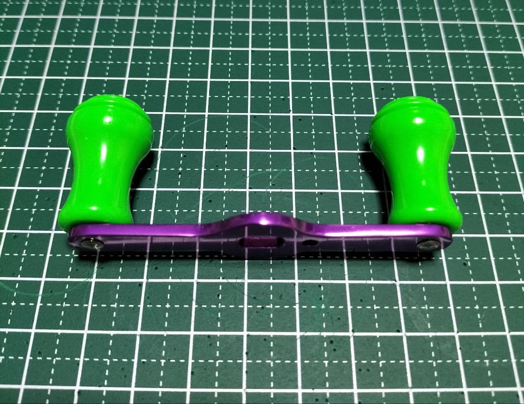 フロッグプロダクツ トイマシーン 純正ハンドル パープル グリーン