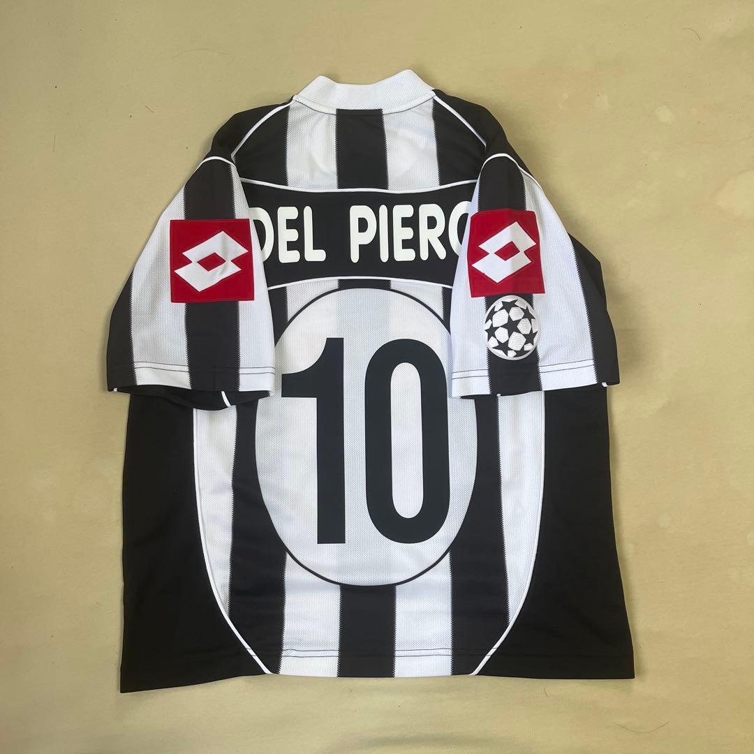 2002-03 ユヴェントス デルピエロ #10 ユニフォーム UCL決勝刺繍付