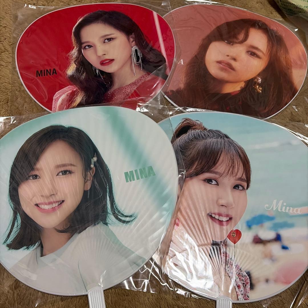 TWICE Mina ミナ うちわ セット(バラ売り可)