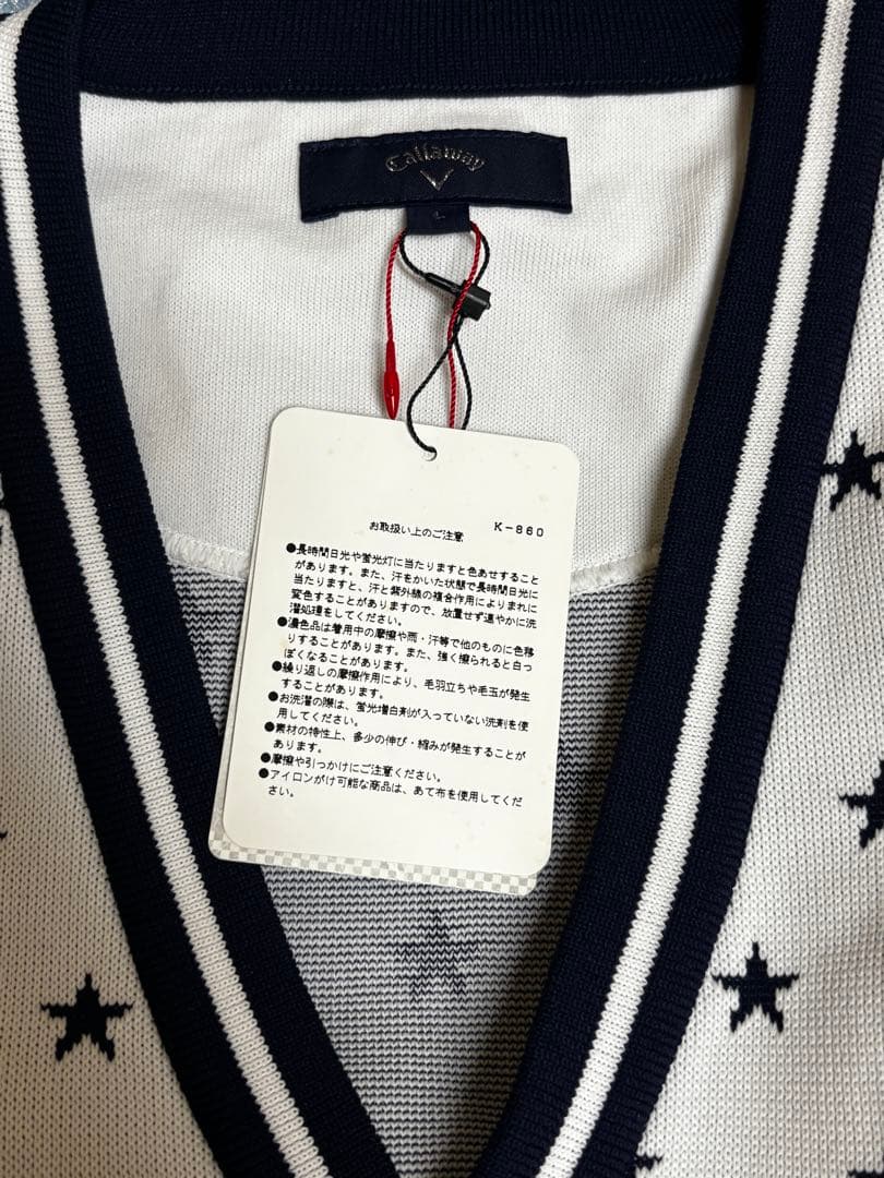 新品✨Callaway 星柄 ジャケット