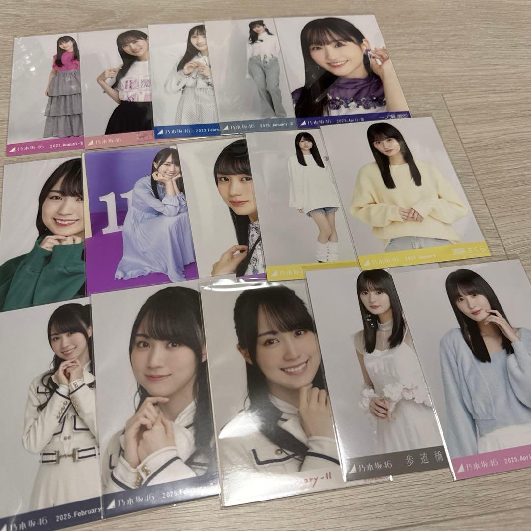 乃木坂46 生写真　まとめ売り　大量　賀喜遥香　山下美月　一ノ瀬美空