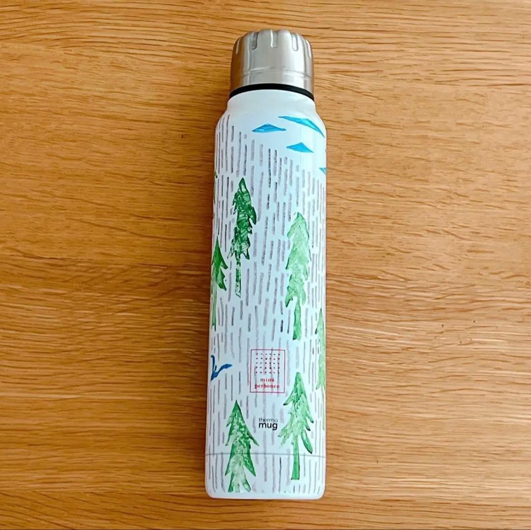 ミナペルホネン one day ホワイト サーモマグ300ml