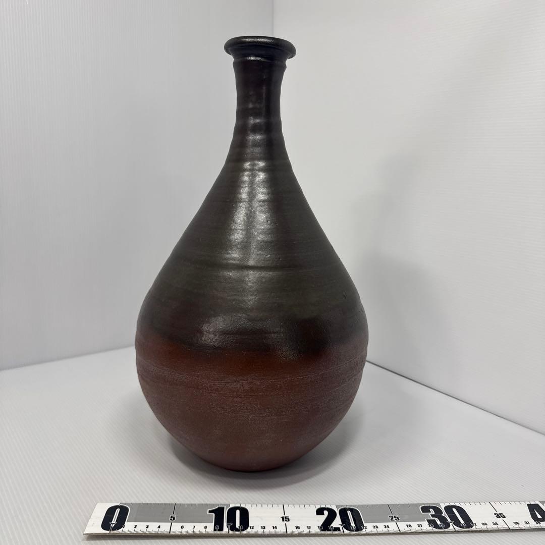 【特大】 備前焼 徳利 とっくり 高さ 約44cm 花瓶 一輪挿し