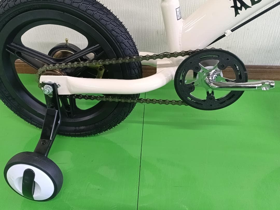値下げ中！新品未使用 3in1 子供自転車 キックバイク 14インチkahki色